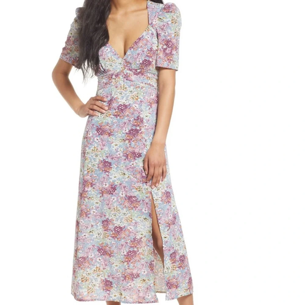 Floret Studios Empire Waist Maxi Dress - Picture 1 of 5